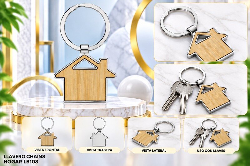 LLAVERO CHAINS  HOGAR